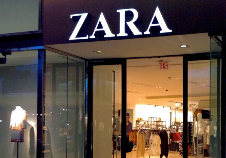 Zara chiude 1200 negozi in per dare più spazio alle vendite online