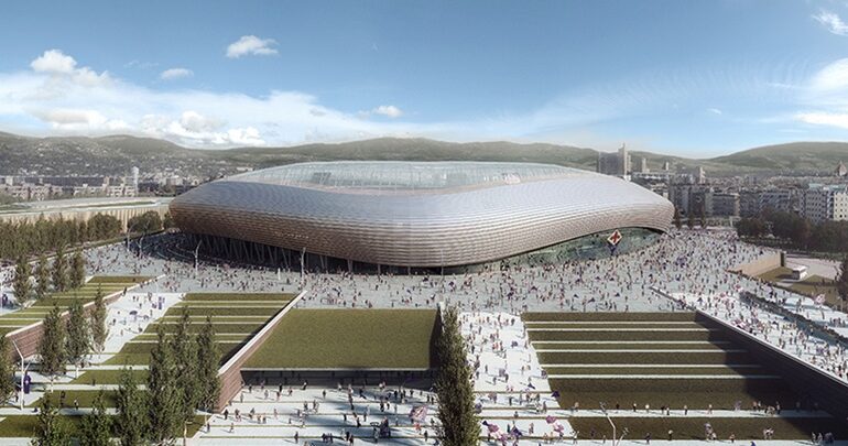 Nel 2026 il nuovo stadio di Firenze
