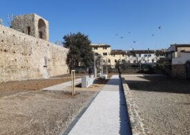 Completato il restauro delle antiche mura di Lastra a Signa