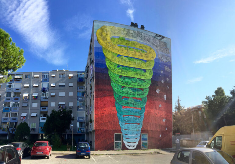 Street Art per sensibilizzare sulla coscienza ambientale a Roma