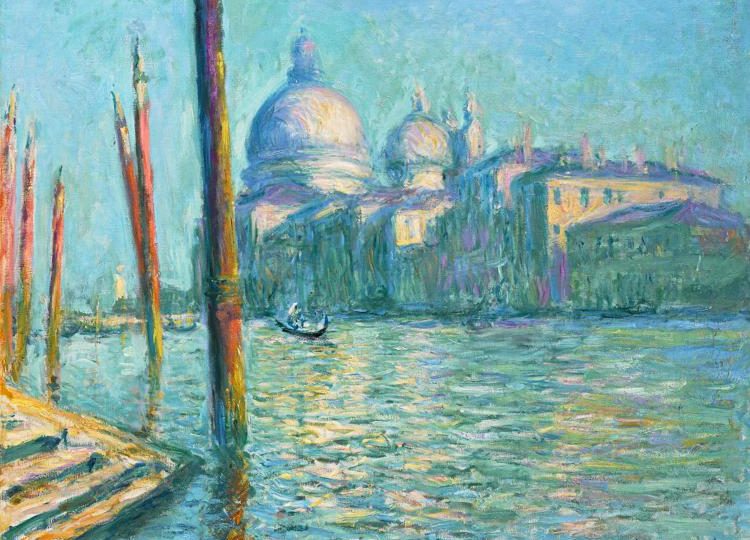 Una veduta di Venezia da 50 milioni di dollari di Monet torna in laguna prima dell'asta da Sotheby's a New York